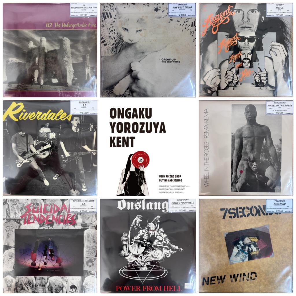 ロック輸入盤を追加しました